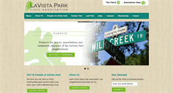 Desktop Screenshot of lavistapark.org